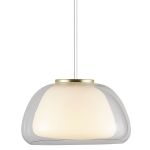 Nordlux Jelly Pendant Glass Transparent | Suitable for 1x E27