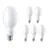 Multipack 6x Philips TrueForce Core LED E27 HPL/SON Frosted 18W 3000lm 300D - 830 Warm White | Replaces 80W