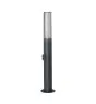 Ledvance Smart+ Wifi LED Pedestal Lamp 60cm Flare Dark Grey Outdoor 7.5W 320lm - 830 Warm White | RGBW - Dimmable