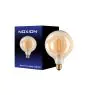 Noxion Pro Classic LED E27 Globe Filament Amber 125mm 8W 710lm - 822 Extra Warm White | Dimmable - Replaces 60W