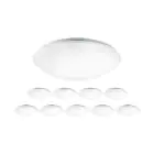 Multipack 10x Noxion LED Bulkhead Corido White 18W 1561lm - 840 Cool White | 360mm - IP44