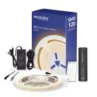 Noxion LED Strip Naga 5 Meter Complete Set - 24V - 120LEDs/m - 9.6W/m - 927 Extra Warm White | 8mm - IP20 - Best Colour Rendering - SMD2835